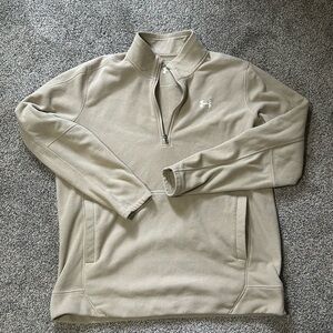 Under Armour Tan Fleece Pullover